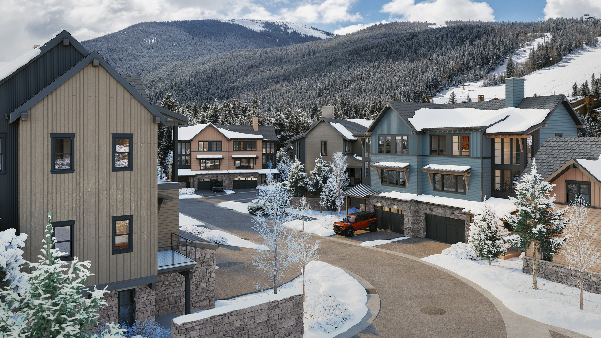 Alcove is a peaceful retreat just moments from ski lifts and the village center.